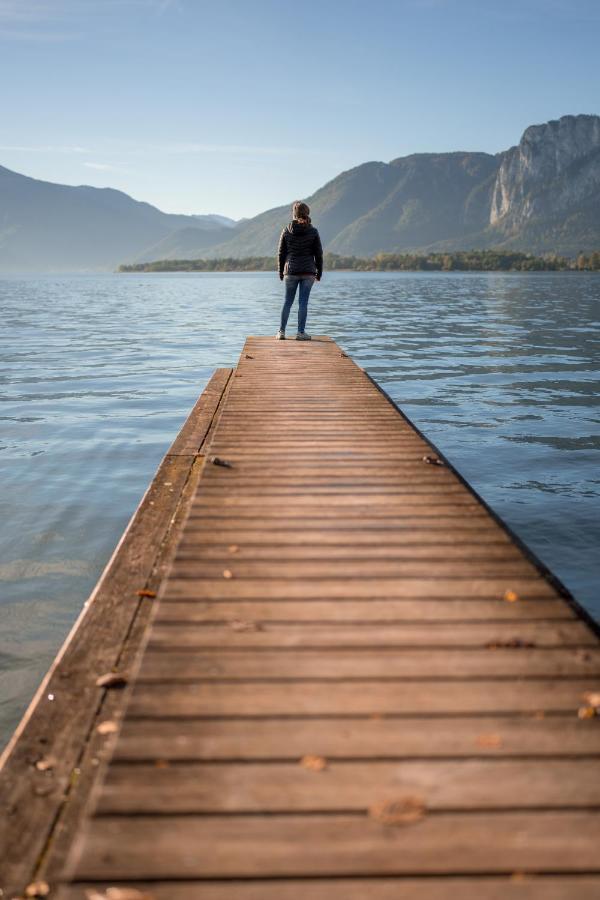 Ferienwohnung Alpenseepark Mondsee Eksteriør bilde