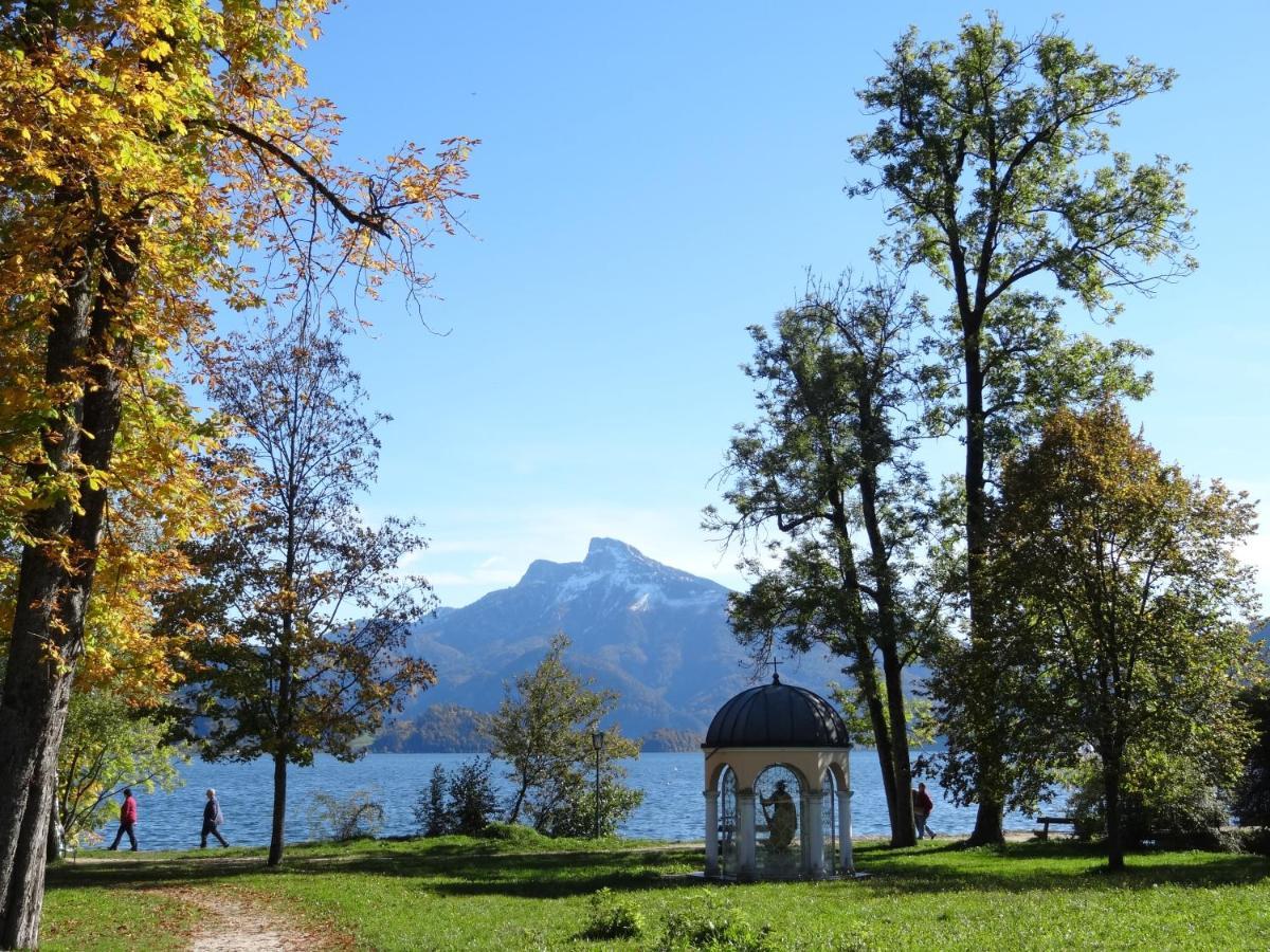 Ferienwohnung Alpenseepark Mondsee Eksteriør bilde